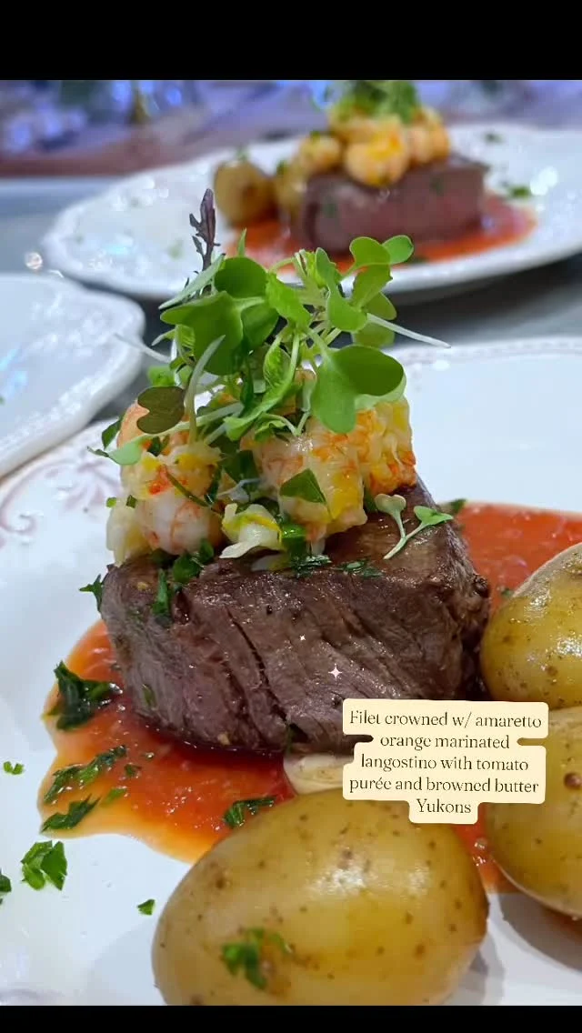 Ahhhhhh. Every bite was exciting! #caminecooks #blingcuisine #ifeellikecooking #plating #steakdinner dinner