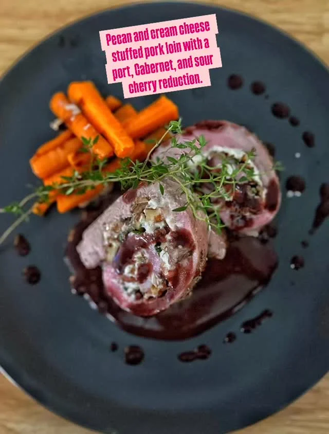 Tender, flavorful, sweet and savory. Looks complicated but so easy — recipe on my website! #caminecooks #blingcuisine #ifeellikecooking #foodography #dinnerideasُ